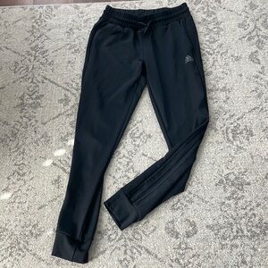 Black Adidas joggers